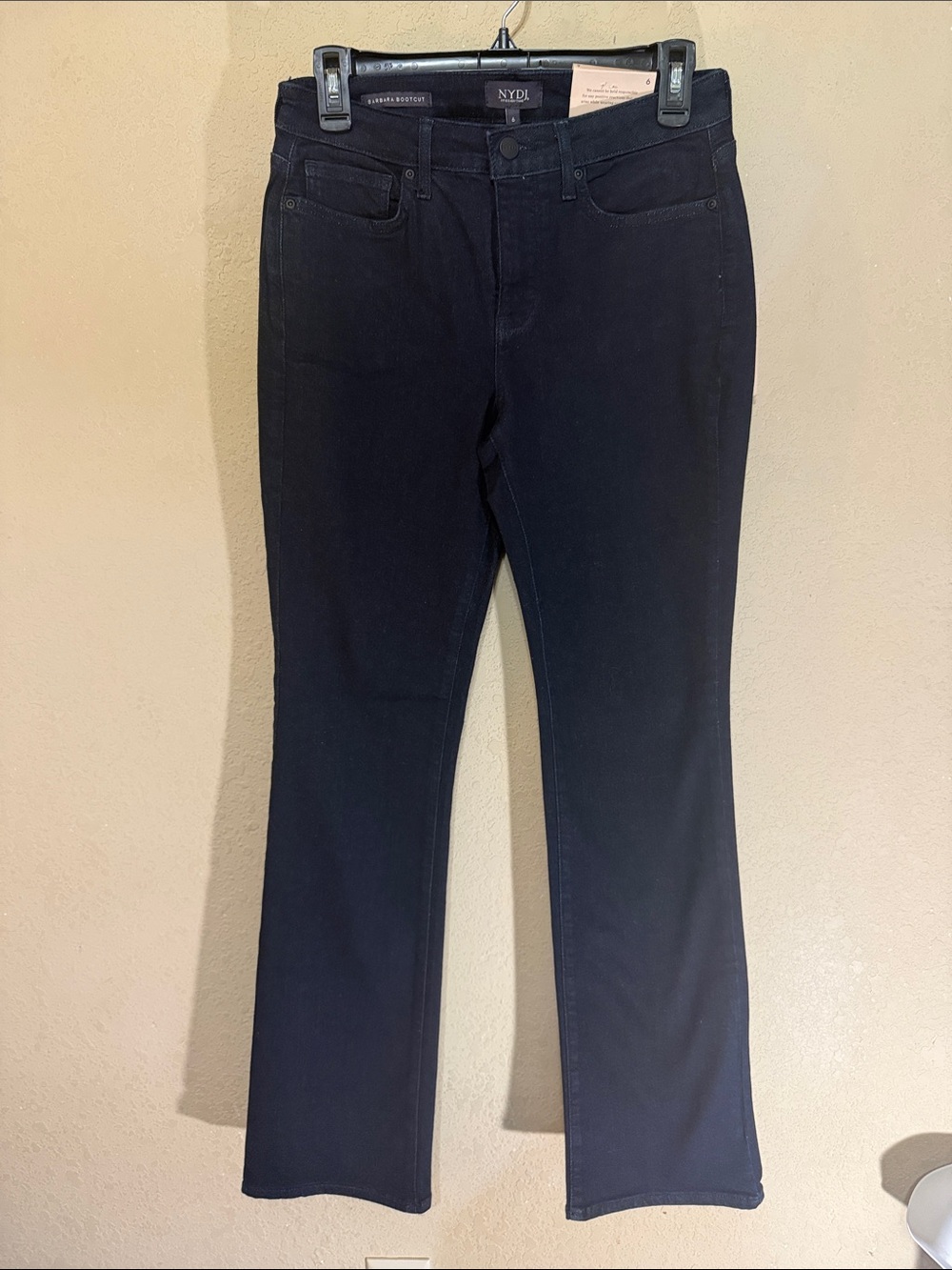 NYDJ Barbara Boot cut Jeans for Women in dark blue